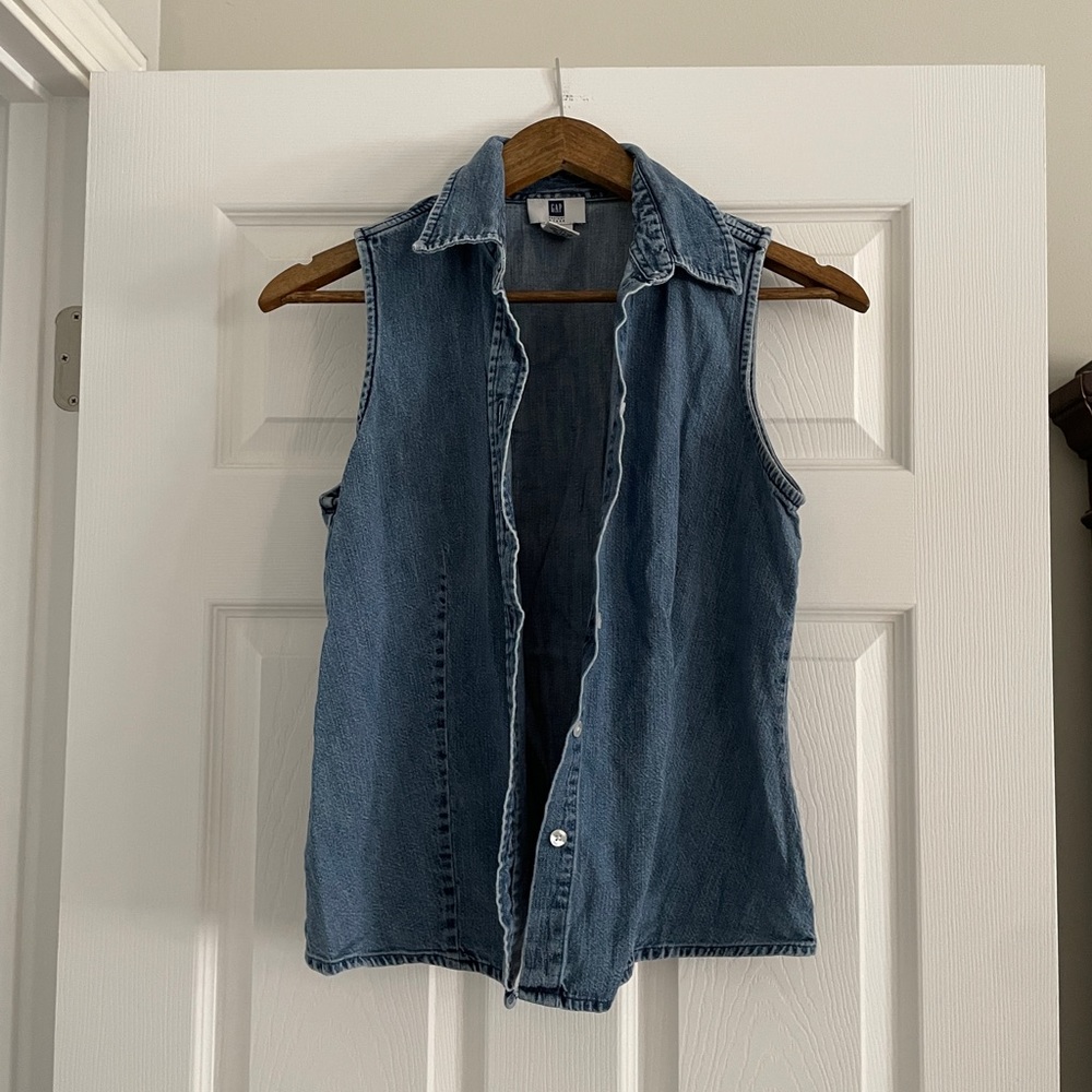 Gap jean vest